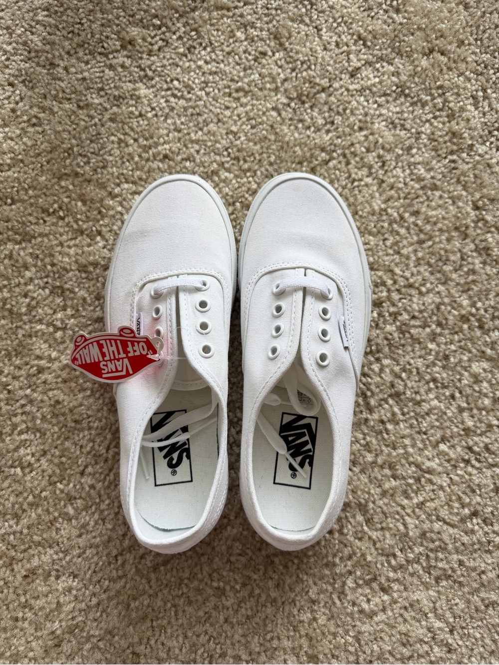 Vans White Sneakers